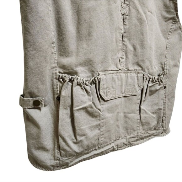 5.11 Tactical Vest Series 80001 Men L Beige Cotton Zip Hunting Shooting Conceal - Picture 7 of 15